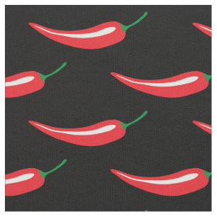 Tissu chaud épicé du poivre de piment rouge