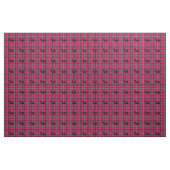 Tissu Chaud profond automne rose écossais Terrier plaid (Yard)