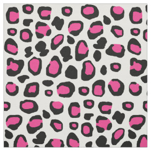 Tissu Chaud rose léopard Spots Poster de animal Ado fill
