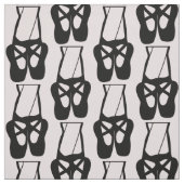 Tissu Chaussons Bleu Noir En Pointe Motif (Échantillon)