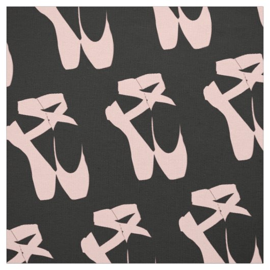 Tissu Chaussure de ballet rose danseur de ballet (Échantillon)