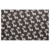 Tissu Chaussure de ballet rose danseur de ballet (Fat Quarter)