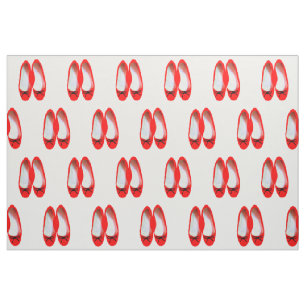 Tissu Chaussures rouges