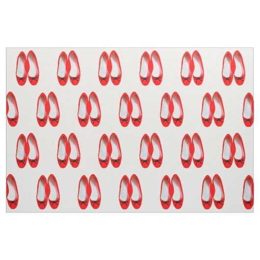 Tissu Chaussures rouges (Fat Quarter)