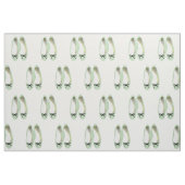 Tissu Chaussures vertes (Fat Quarter)
