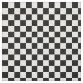 Tissu Checkered noir et blanc (Échantillon)