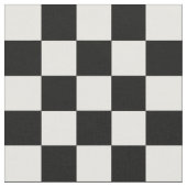 Tissu Checkered noir et blanc (Fermer)