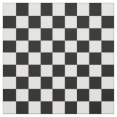 Tissu Checkered noir et blanc (Échantillon)