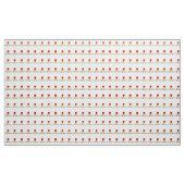 Tissu Cheesy Kisses Red Hearts Fabric (Yard)