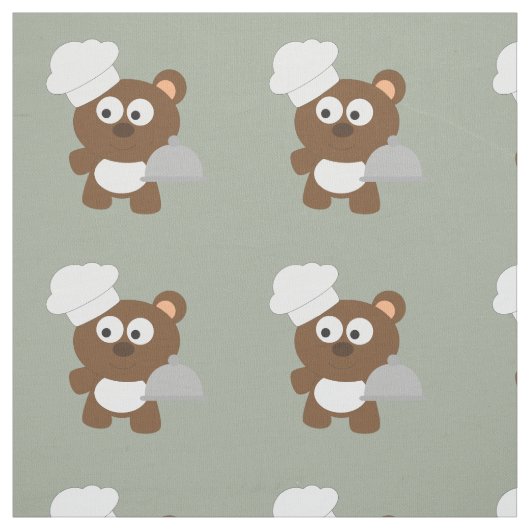 Tissu Chef Bear (Échantillon)