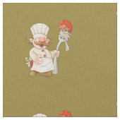 Tissu Chef Italien Spaghetti & Meatballs (Fermer)