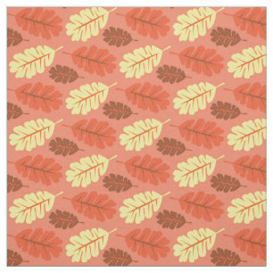 Tissu chêne automnal