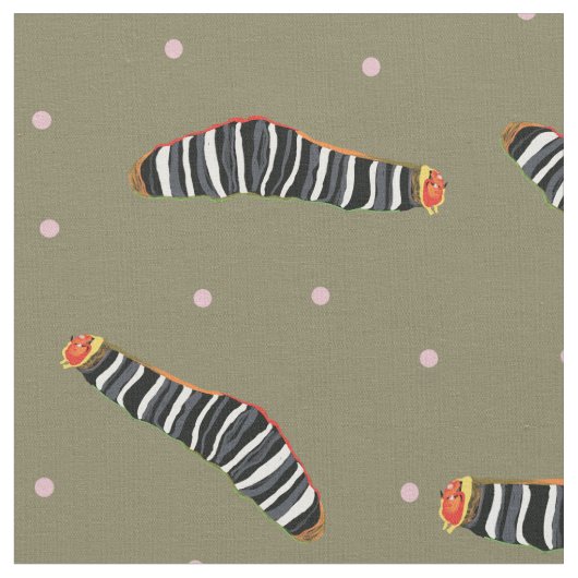 Tissu Chenilles & Points (Fermer)