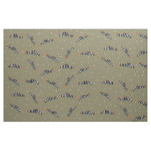 Tissu Chenilles & Points (Fat Quarter)