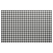 Tissu Chèque de buffle noir et blanc (Fat Quarter)