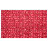 Tissu cherokee de motif d'écriture (Fat Quarter)