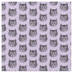 Tissu Cheshire Cat Alice au pays des merveilles