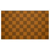 Tissu Chestnut Brown Checker foncé (Fat Quarter)