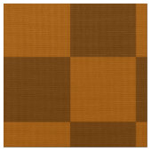 Tissu Chestnut Brown Checker foncé (Fermer)