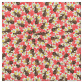 Tissu Cheval Alezan Et Frangipanis, (Fermer)