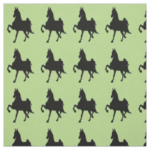 Tissu Cheval américain à selle