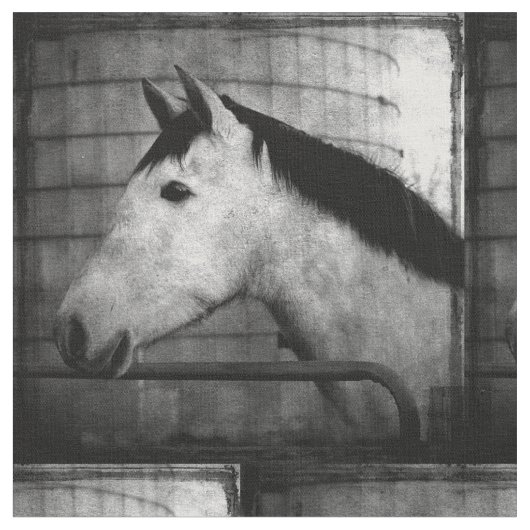Tissu Cheval andalou (Fermer)