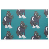 Tissu Cheval de baguette Tzigane Imprimer (Fat Quarter)