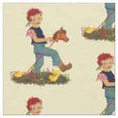 Tissu Cheval de passe-temps (Fermer)