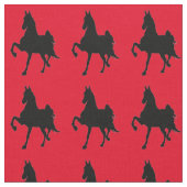 Tissu Cheval de Saddlebred d'Américain (Fermer)