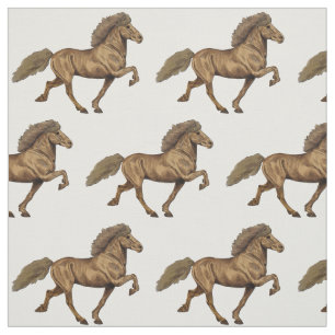 Tissu cheval d'islandais des années 1930