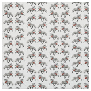 Tissu Cheval islandais de Noël