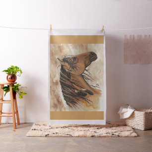 Tissu Cheval Majestic par Bihrle