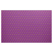 Tissu Cheval mignon bébé Nursery pourpre (Yard)
