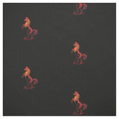 Tissu Cheval Rouge (Échantillon)
