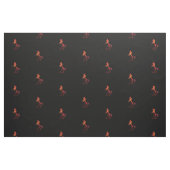 Tissu Cheval Rouge (Fat Quarter)