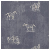 Tissu Cheval rustique (Fermer)