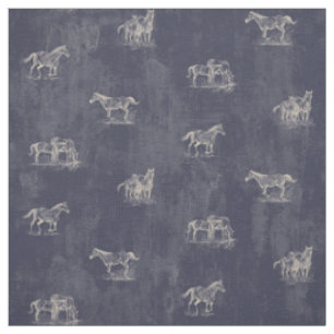 Tissu Cheval rustique