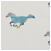 Tissu Cheval sauvage (Détail)