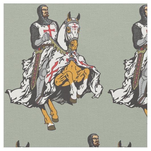 Tissu Chevalier de Templar (Fermer)