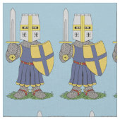Tissu Chevalier médiéval mignon (Fermer)