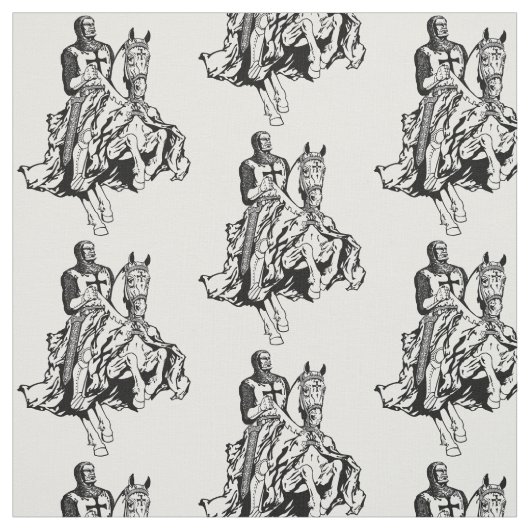 Tissu Chevalier templier (Échantillon)