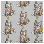 Tissu Chevalier templier (Échantillon)