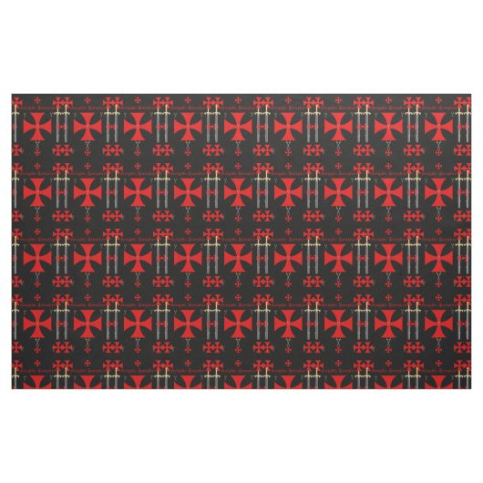 Tissu Chevaliers Templar (Fat Quarter)