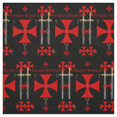 Tissu Chevaliers Templar (Échantillon)