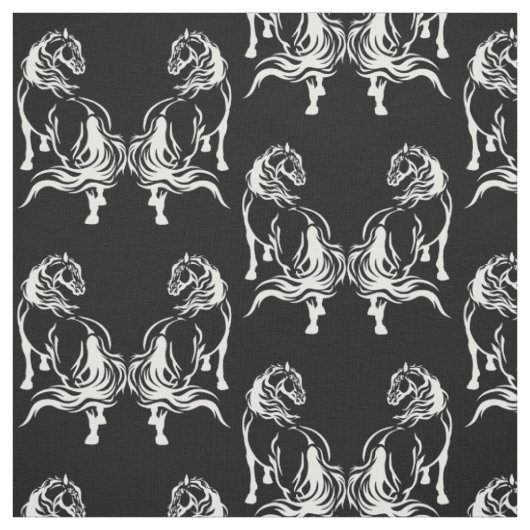 Tissu chevaux (Échantillon)