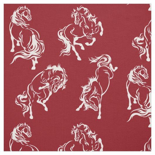 Tissu chevaux (Échantillon)