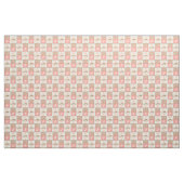 Tissu chevaux bruns roses (Yard)