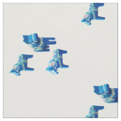 Tissu Chevaux de Dala (Fermer)