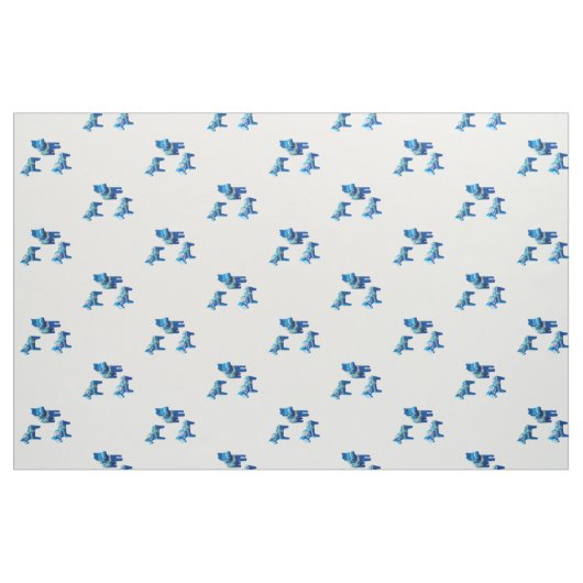 Tissu Chevaux de Dala (Fat Quarter)