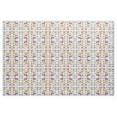 Tissu Chevaux de Dala multicolores (Yard)